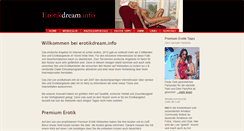 Desktop Screenshot of erotikdream.info